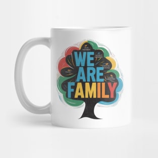 We Are Family Mug